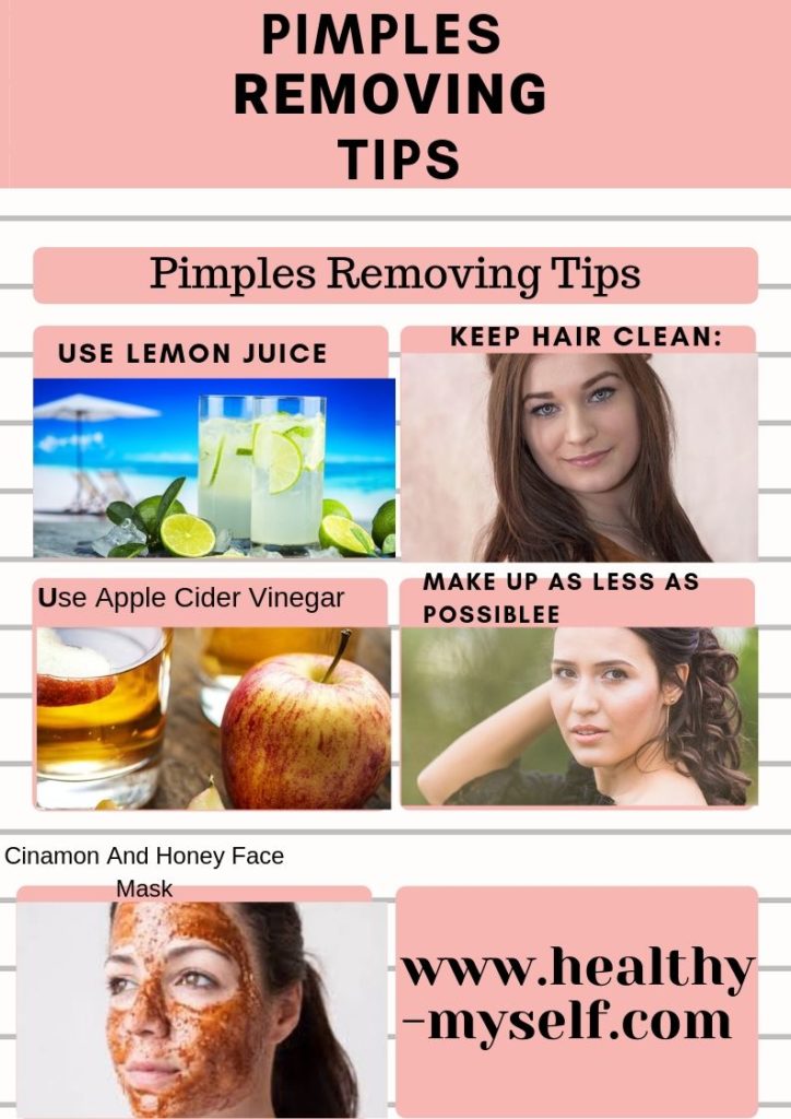 Pimples Removing Tips