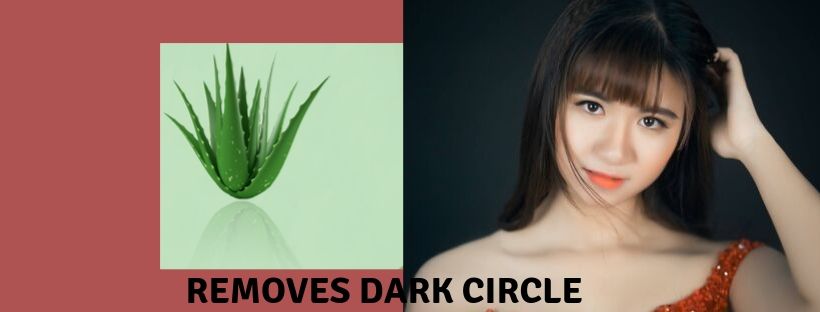 Aloe vera reduces dark circles -healthy-myself.com