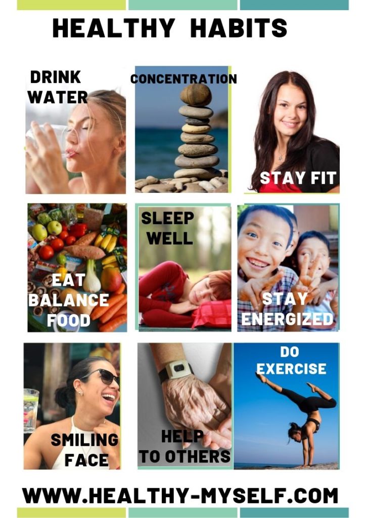 Healthy Habits Picture-Healthy-myself.com