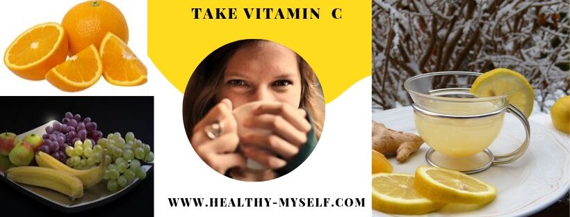 Take Vitamin C-Common Cold-Healthy-myself.com