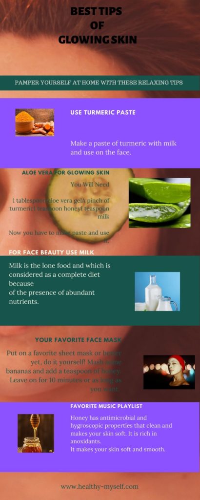 Tips of glowing skin ... healthy-myself.com