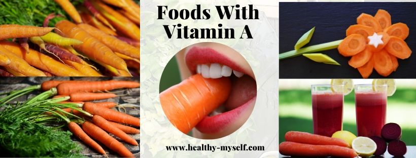 Carrots-Foods With Vitamin A... Healthy-myself.com