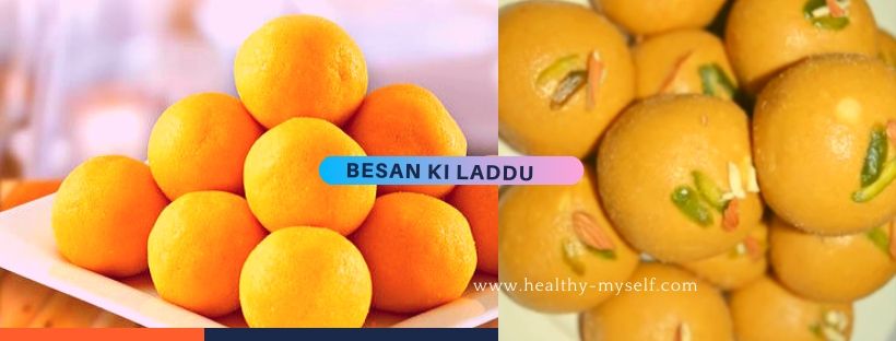 besan ki laddu-Indian Sweet... healthy-myself.com